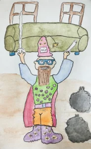 05 Mág, kterýmu se nechtělo vstávat z gauče